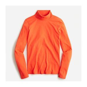 J. Crew Orange Turtleneck Sweater